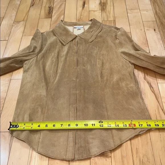 Cache Suede Tan Top - Picture 5 of 13